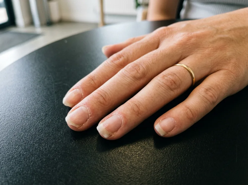 Paznokcie przed manicure